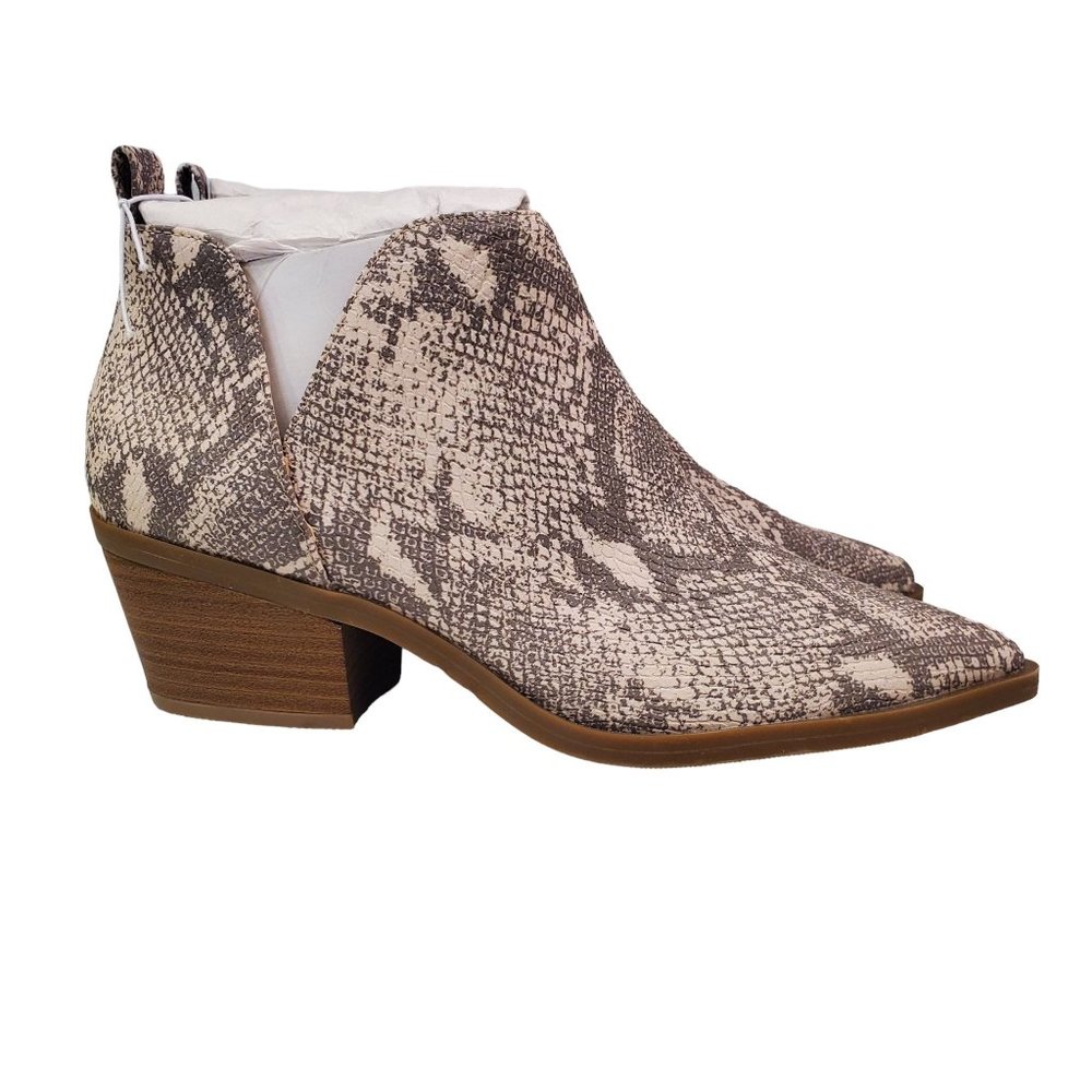 Womens Snakeskin Boots Universal Thread Boots Size 8.5 - Picture 10 of 13